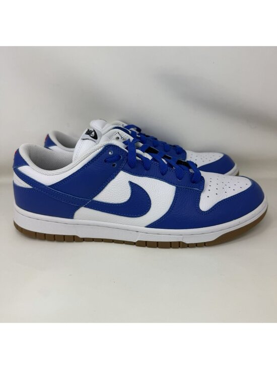 Nike Other - Nike By You Custom Dunk Low Athletic Shoes Blue White Men’s Size 11.5